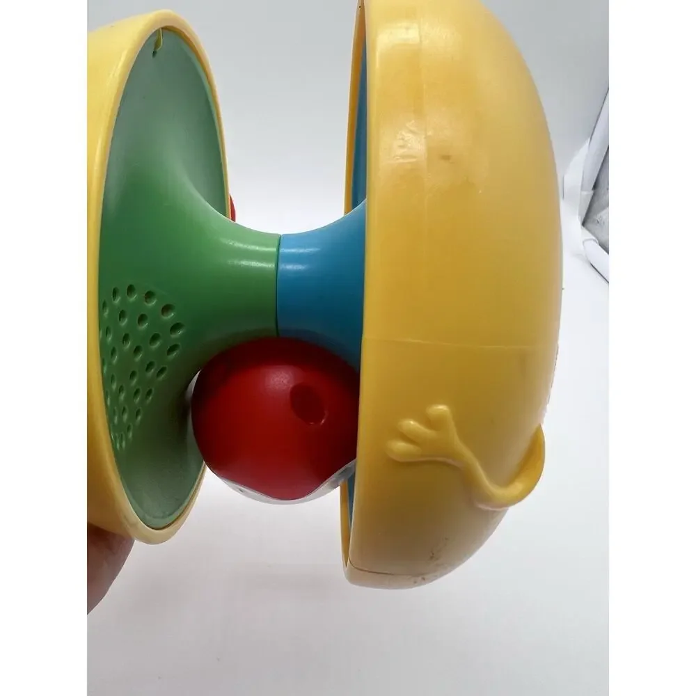 Fisher Price Bat And Wobble Lion Infant Developmental Baby Toys Rattle Sounds